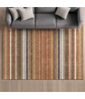 Addison Mayfield Orange AMF2330 - 8ft. Round Rug