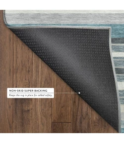 Addison Mayfield Teal AMF2330 9ft. x 12ft. Rect. Rug