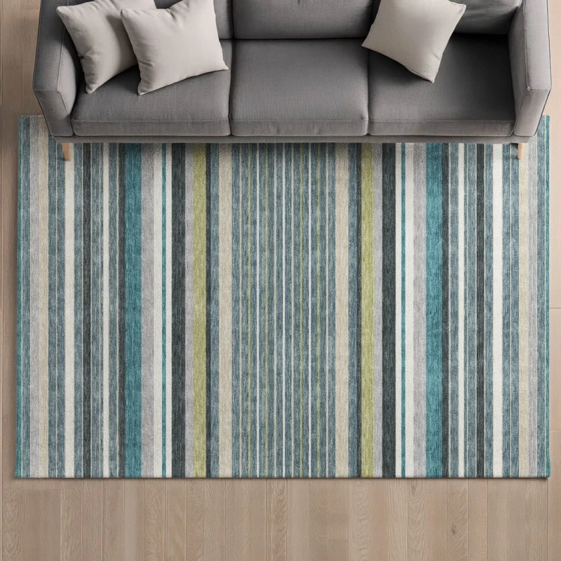 Addison Mayfield Teal AMF2330 - 8ft. Round Rug