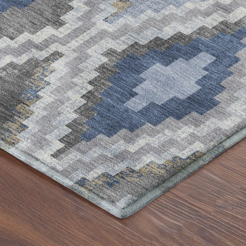 Addison Mayfield Blue AMF2331 2ft. 3in. x 7ft. 6in. Rect. Rug