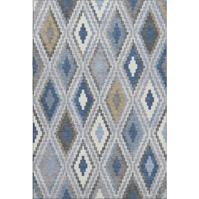 Addison Mayfield Blue AMF2331 2ft. 3in. x 7ft. 6in. Rect. Rug