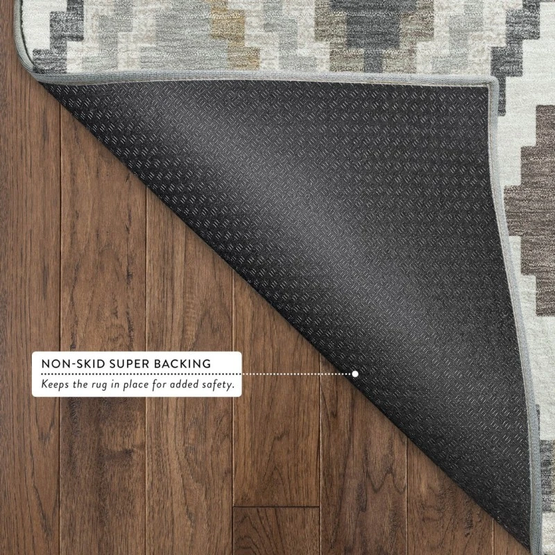 Addison Mayfield Brown AMF2331 - 8ft. Round Rug