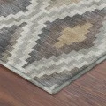 Addison Mayfield Brown AMF2331 - 8ft. Round Rug