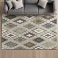 Addison Mayfield Brown AMF2331 - 8ft. Round Rug