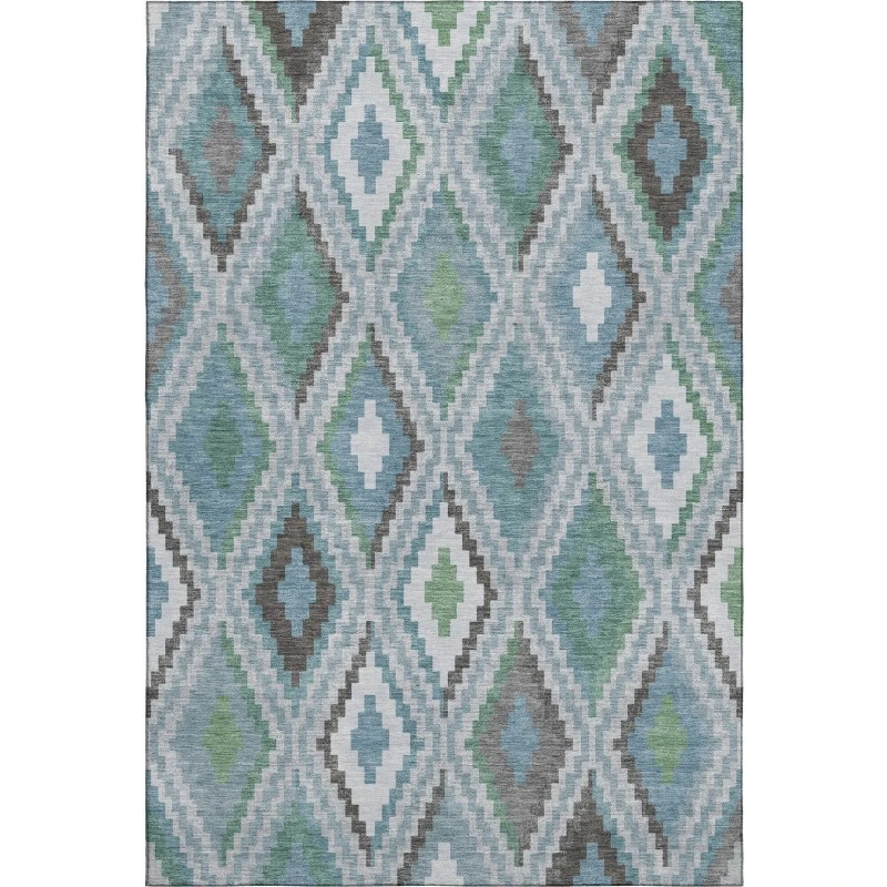 Addison Mayfield Teal AMF2331 2ft. 3in. x 7ft. 6in. Rect. Rug