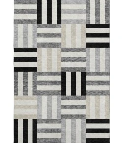 Addison Mayfield Black AMF2332 - 8ft. Round Rug