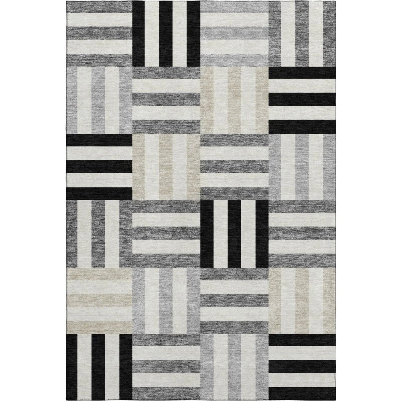 Addison Mayfield Black AMF2332 5ft. x 7ft. 6in. Rect. Rug