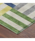 Addison Mayfield Blue AMF2332 - 8ft. Round Rug