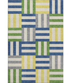 Addison Mayfield Blue AMF2332 - 8ft. Round Rug