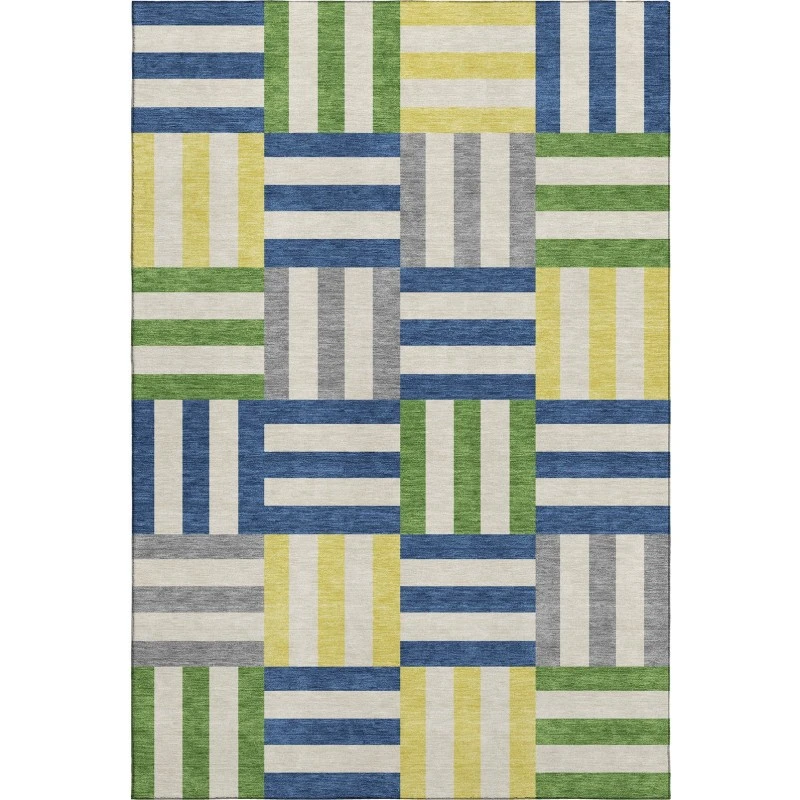 Addison Mayfield Blue AMF2332 8ft. x 10ft. Rect. Rug