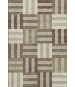 Addison Mayfield Brown AMF2332 - 8ft. Round Rug
