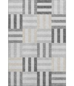 Addison Mayfield Gray AMF2332 - 8ft. Round Rug
