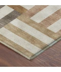 Addison Mayfield Orange AMF2332 - 8ft. Round Rug