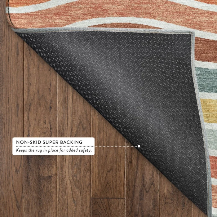 Addison Mayfield Orange AMF2333 5ft. x 7ft. 6in. Rect. Rug