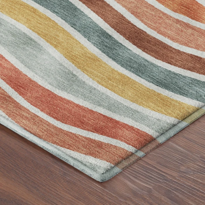 Addison Mayfield Orange AMF2333 5ft. x 7ft. 6in. Rect. Rug