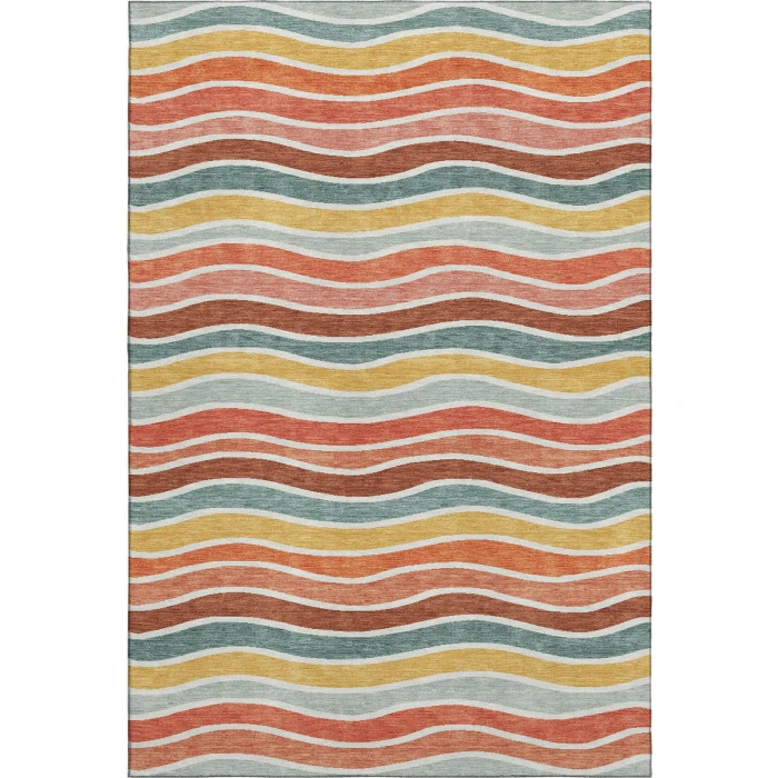 Addison Mayfield Orange AMF2333 5ft. x 7ft. 6in. Rect. Rug
