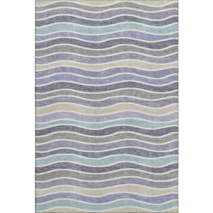 Addison Mayfield Purple AMF2333 - 8ft. Round Rug