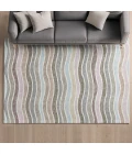 Addison Mayfield Brown AMF2333 - 8ft. Round Rug