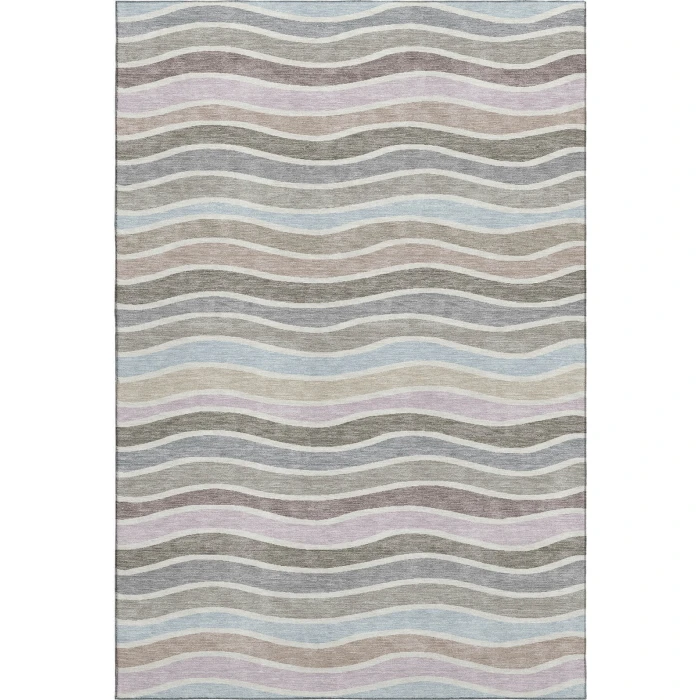Addison Mayfield Brown AMF2333 - 8ft. Round Rug