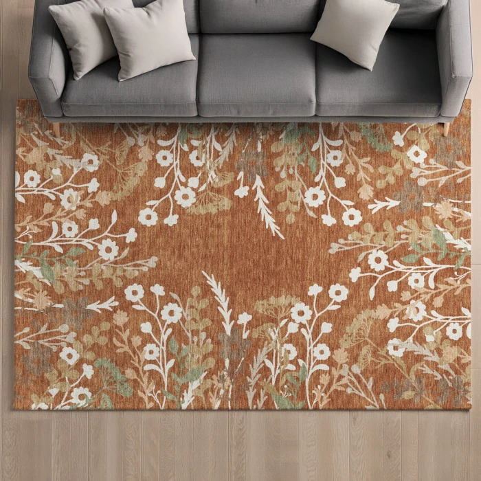 Addison Mayfield Orange AMF2334 9ft. x 12ft. Rect. Rug