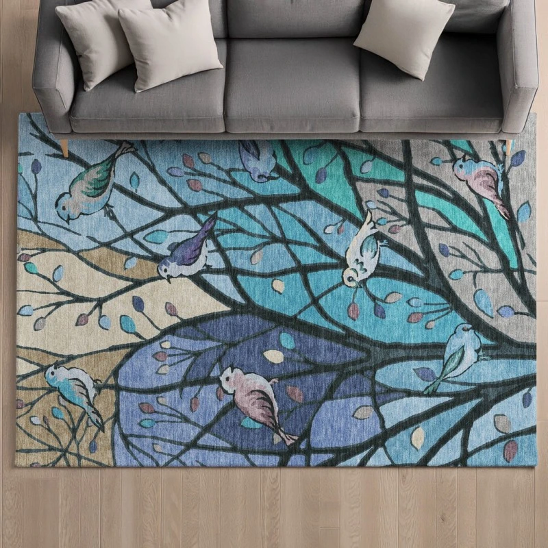 Addison Mayfield Blue AMF2336 5ft. x 7ft. 6in. Rect. Rug