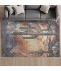 Addison Mayfield Orange AMF2337 5ft. x 7ft. 6in. Rect. Rug