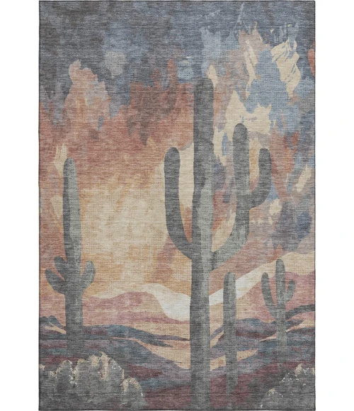 Addison Mayfield Orange AMF2337 5ft. x 7ft. 6in. Rect. Rug