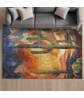 Addison Mayfield Orange AMF2337 8ft. x 10ft. Rect. Rug