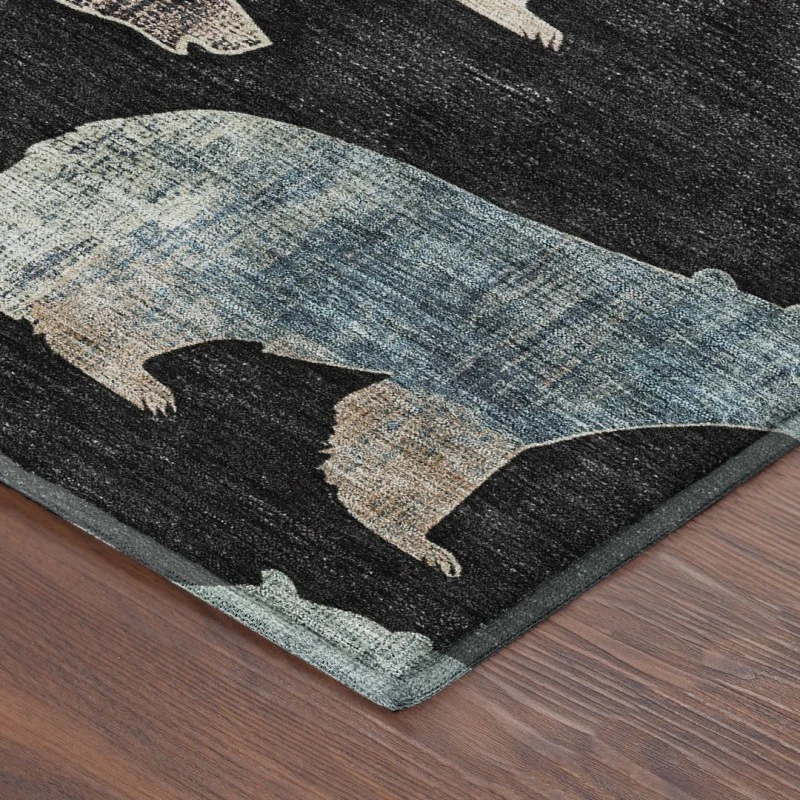 Addison Mayfield Black AMF2338 5ft. x 7ft. 6in. Rect. Rug