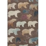 Addison Mayfield Brown AMF2338 8ft. x 10ft. Rect. Rug