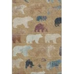 Addison Mayfield Gold AMF2338 8ft. x 10ft. Rect. Rug