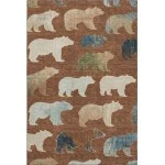 Addison Mayfield Orange AMF2338 8ft. x 10ft. Rect. Rug