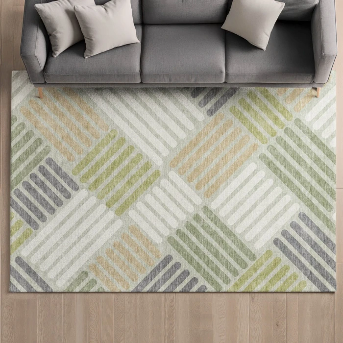Addison Mayfield Green AMF2339 9ft. x 12ft. Rect. Rug