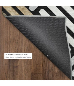 Addison Mayfield Black AMF2339 2ft. 3in. x 7ft. 6in. Rect. Rug