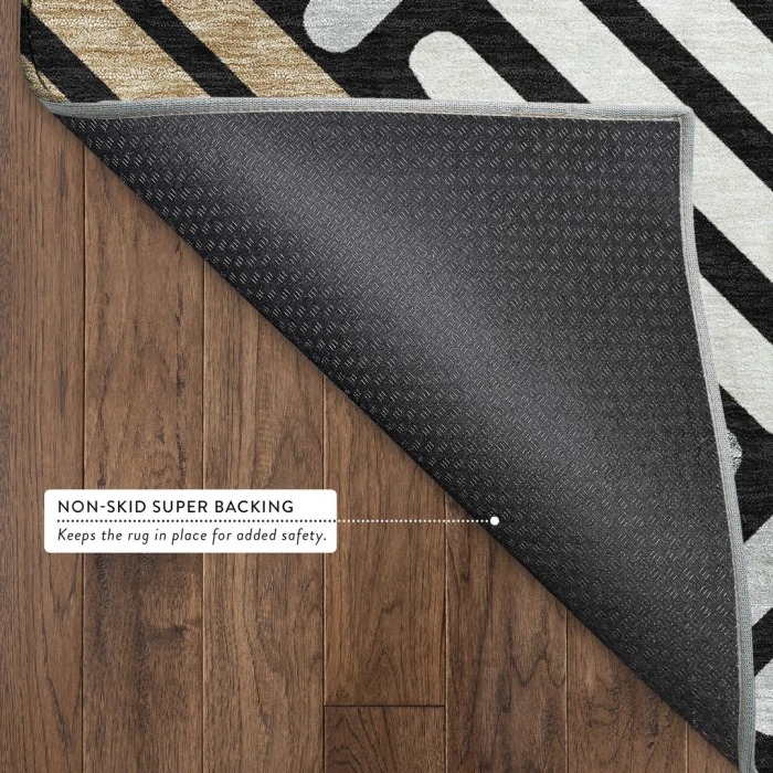 Addison Mayfield Black AMF2339 8ft. x 10ft. Rect. Rug