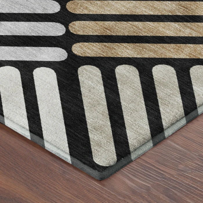 Addison Mayfield Black AMF2339 8ft. x 10ft. Rect. Rug