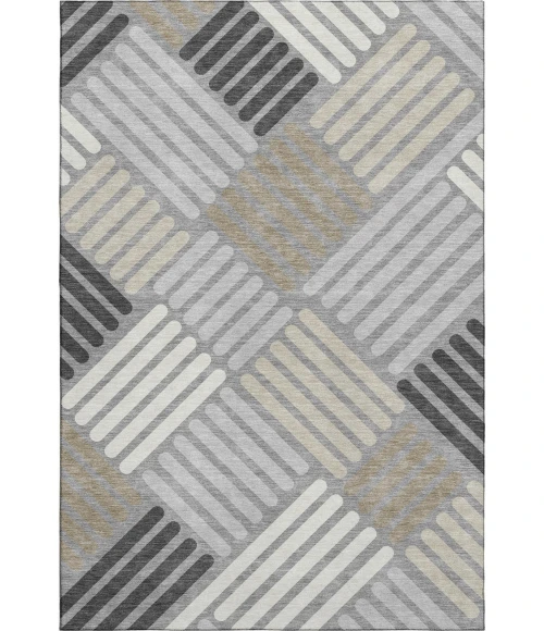 Addison Mayfield Gray AMF2339 2ft. 3in. x 7ft. 6in. Rect. Rug