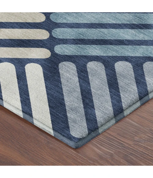 Addison Mayfield Blue AMF2339 2ft. 3in. x 7ft. 6in. Rect. Rug