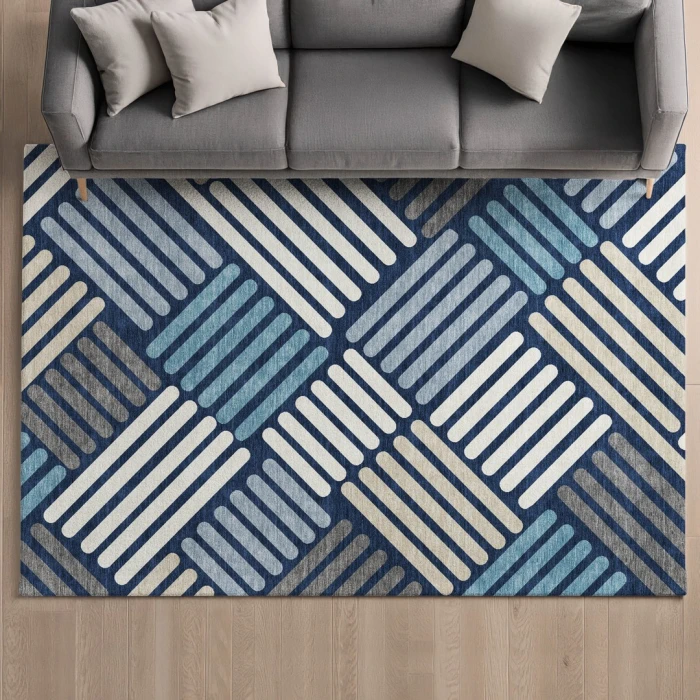Addison Mayfield Blue AMF2339 8ft. x 10ft. Rect. Rug