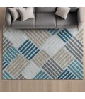 Addison Mayfield Teal AMF2339 2ft. 3in. x 7ft. 6in. Rect. Rug