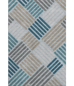 Addison Mayfield Teal AMF2339 2ft. 3in. x 7ft. 6in. Rect. Rug