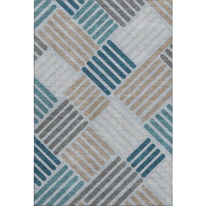 Addison Mayfield Teal AMF2339 9ft. x 12ft. Rect. Rug