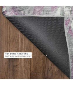 Addison Mayfield Pink AMF2340 - 8ft. Round Rug