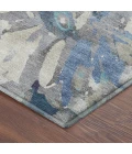 Addison Mayfield Blue AMF2340 - 8ft. Round Rug