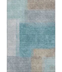 Addison Mayfield Teal AMF2341 5ft. x 7ft. 6in. Rect. Rug