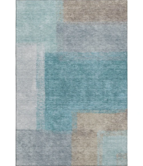 Addison Mayfield Teal AMF2341 5ft. x 7ft. 6in. Rect. Rug