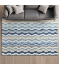 Addison Mayfield Blue AMF2342 8ft. x 10ft. Rect. Rug