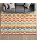 Addison Mayfield Orange AMF2342 8ft. x 10ft. Rect. Rug
