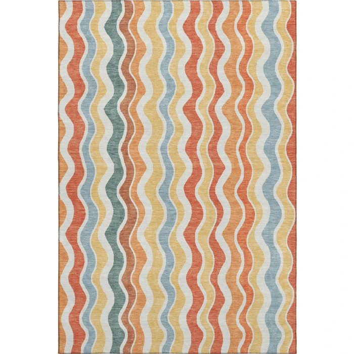 Addison Mayfield Orange AMF2342 8ft. x 10ft. Rect. Rug