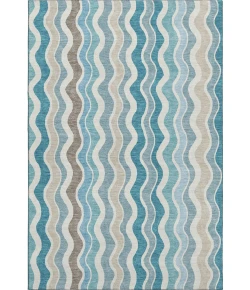 Addison Mayfield Teal AMF2342 8ft. x 10ft. Rect. Rug